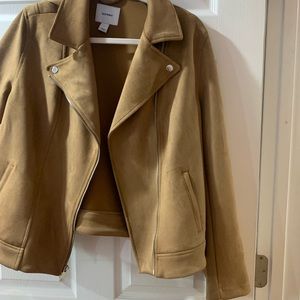 Brown Suede Dress jacket
